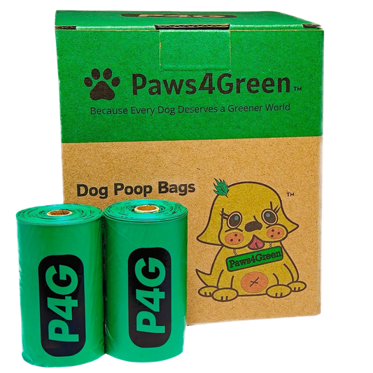 100% Certified Compostable Pet Waste Bags - 18 Rolls