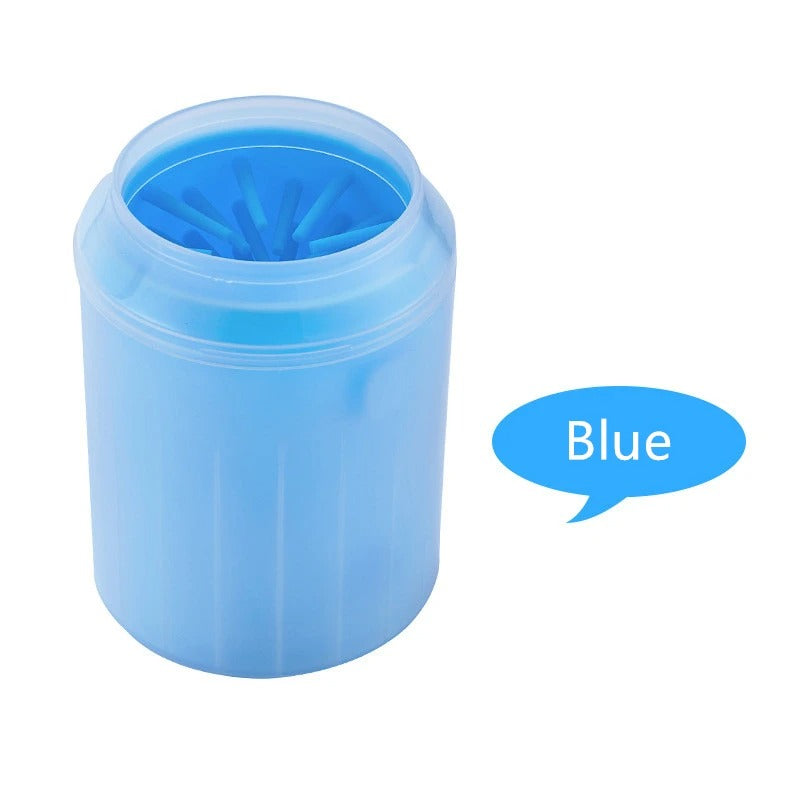 Pet Paw Cleaner Cup Soft Silicone Combs Portable Outdoor towel Foot Brush Quickly Wash Foot Cleaning Bucket